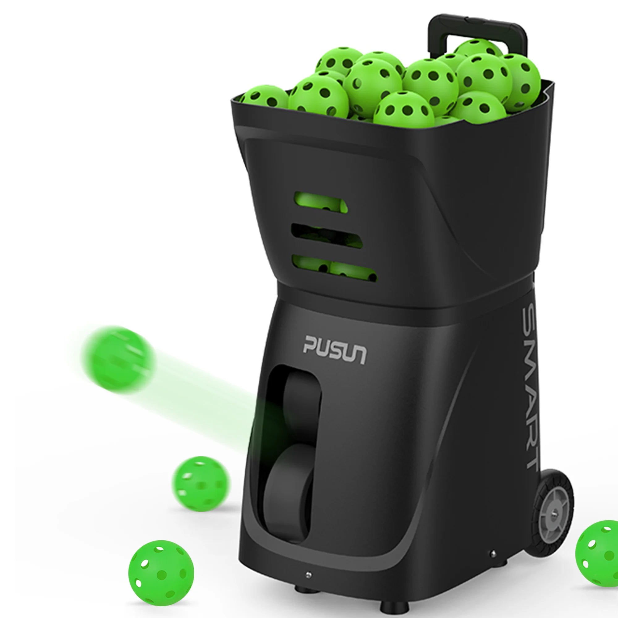 New Arrival Pickleball Ball Serve Machine With 100-Ball Capacity and APP Remote Control for Training Advanced Pickleball Machine