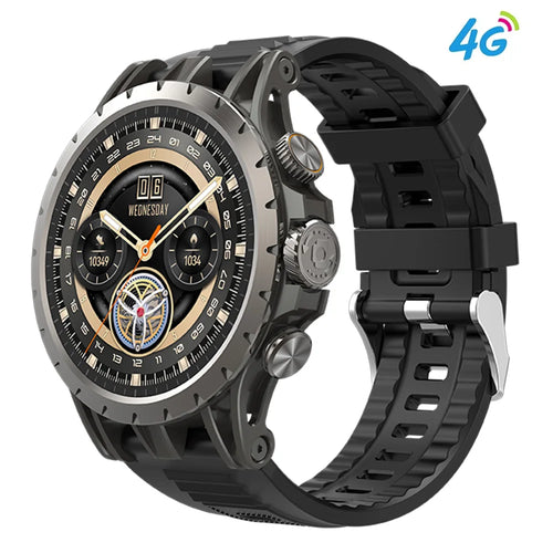 Global Version 4G Smart Watch Q85 Android 8.1 Amoled Screen HD Camera Video Call  Voice Assistant Sports Smartwatch for Men