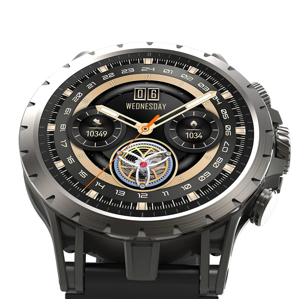 Global Version 4G Smart Watch Q85 Android 8.1 Amoled Screen HD Camera Video Call  Voice Assistant Sports Smartwatch for Men