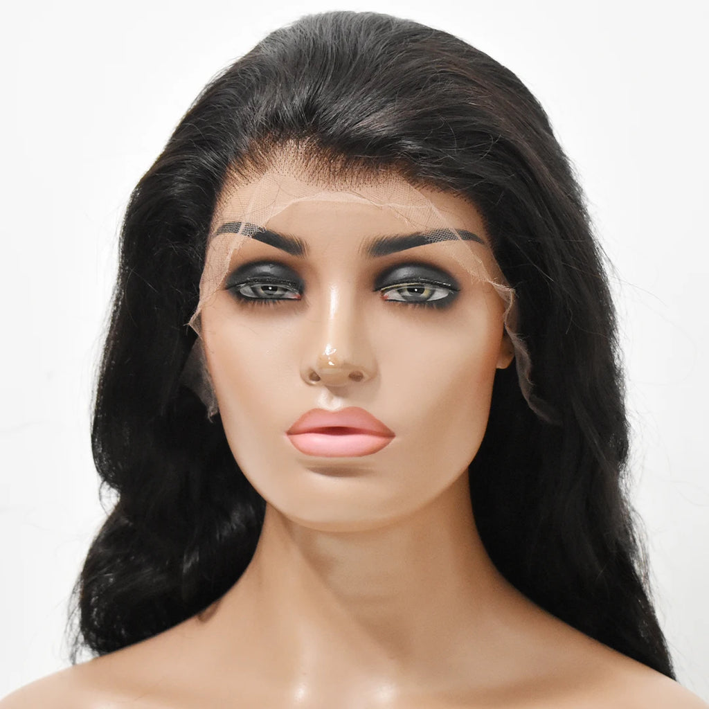 Fast Shipping and Wholesale Price Virgin Unprocessed Cuticle Aligned Body Wave HD Lace Frontal Wig