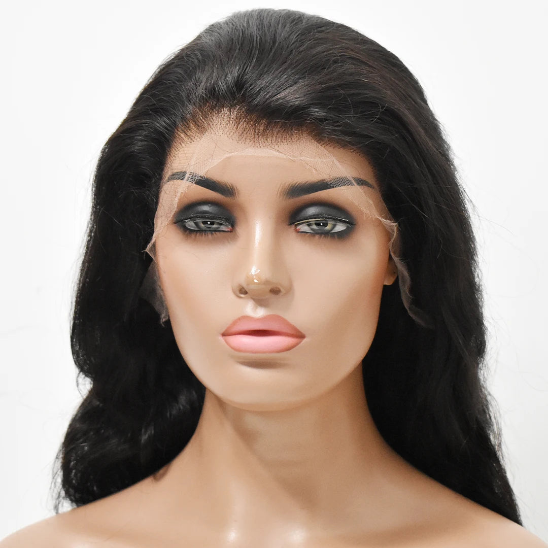 Fast Shipping and Wholesale Price Virgin Unprocessed Cuticle Aligned Body Wave HD Lace Frontal Wig